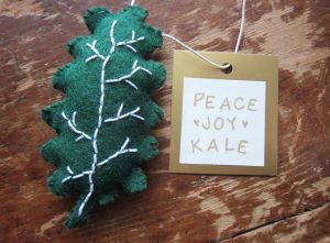 peace joy kale wood